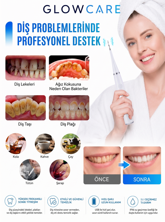 GlowCare™ Diş Taşı Temizleyici